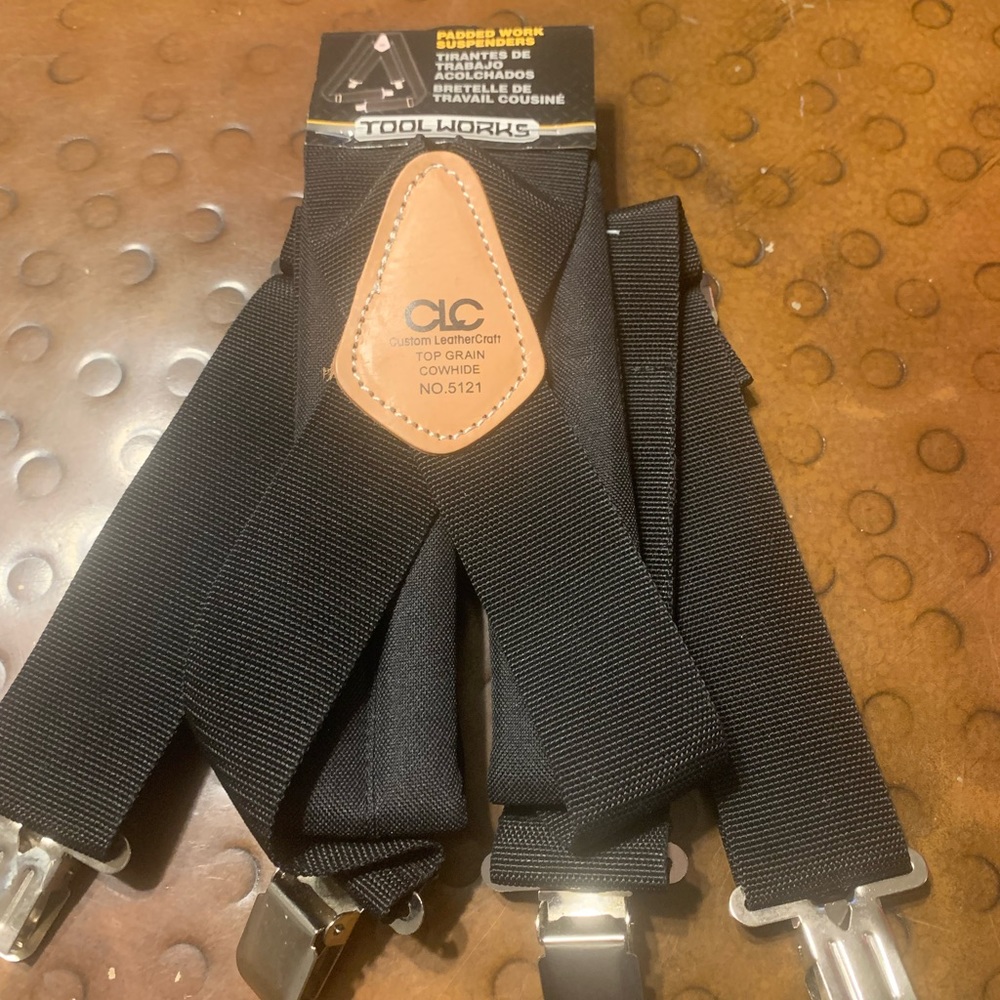 Toolworks Padded Work Suspenders Tool Works Leathercraft